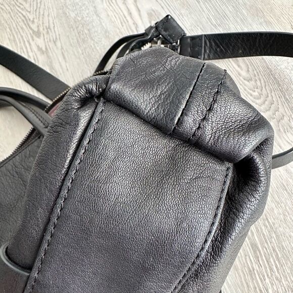 Kooba Joshua Leather Satchel Bag, Black - Picture 7 of 8